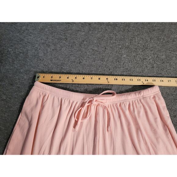 Ekouaer Pink Ribbed Pajama Set Tank Top & Shorts‎ Soft Sleepwear Women’s L NWT - Picture 11 of 11